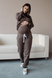 Спортивные костюмы Спортивный костюм для беременных и кормящих мам 4205114-74, коричневый, To be Фото №9