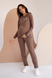 Спортивные костюмы Спортивный костюм для беременных и кормящих мам 4205114-72, коричневый, To be Фото №1