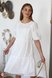 Платья на каждый день Платье для беременных и кормящих мам AGNETTA белый, Юла мама Фото №8