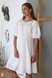 Платья на каждый день Платье для беременных и кормящих мам AGNETTA белый, Юла мама Фото №1