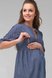 Плаття на кожен день Сукня для вагітних і годуючих мам 2120 1009, синя, Dianora Фото №3