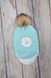 Шапки зимние Шапка-шлем с бубоном из чернобурки, мята, MagBaby Фото №1