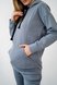 Спортивные костюмы Спортивный костюм для беременных и кормящих мам 4218115-4, серо-голубой, To be Фото №4