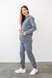 Спортивные костюмы Спортивный костюм для беременных и кормящих мам 4218115-4, серо-голубой, To be Фото №8