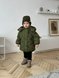 Куртки і пальта Зимова куртка Brick, молочна, молочна, MagBaby Фото №4