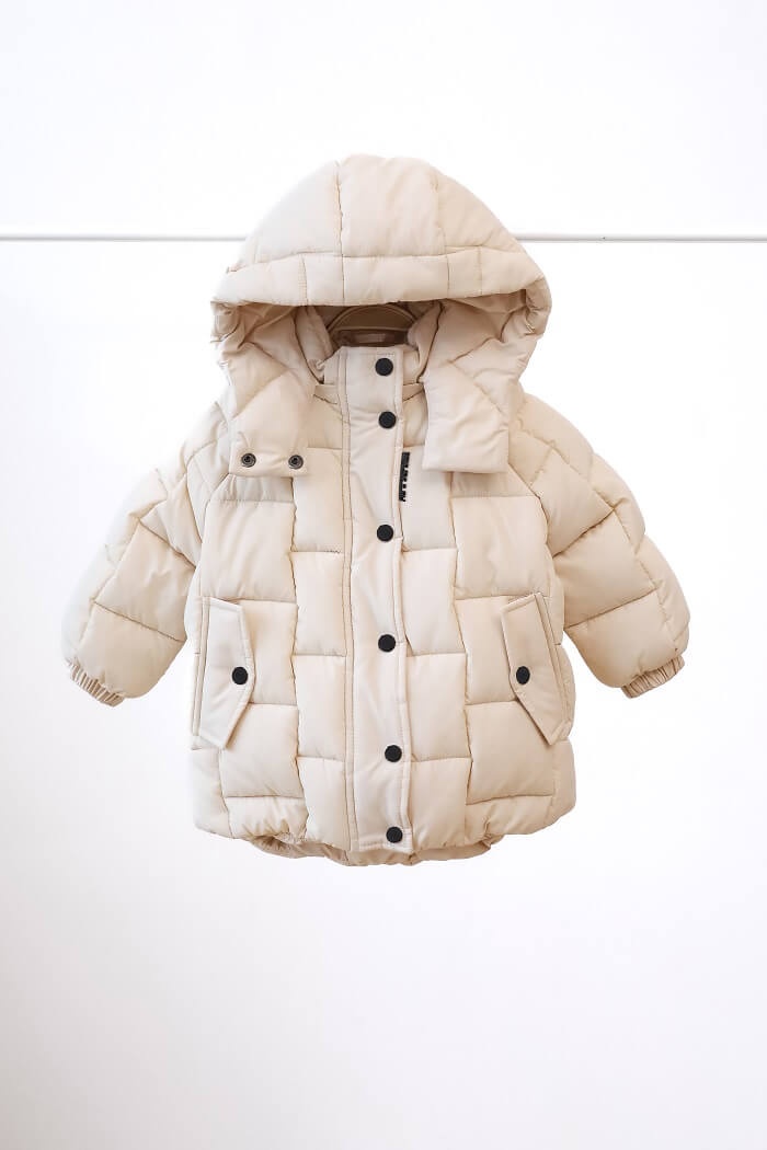 Куртки и пальто Зимняя куртка Brick, молочная MagBaby
