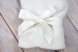 Летние конверты Конверт-плед для новорожденных вязаный с кисточкой, летний, молочный, MagBaby Фото №6