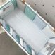 Постільна білизна Змінний комплект постільної білизни в ліжечко Akvarel Кульбаба, 3 елементи, Маленька Соня Фото №2