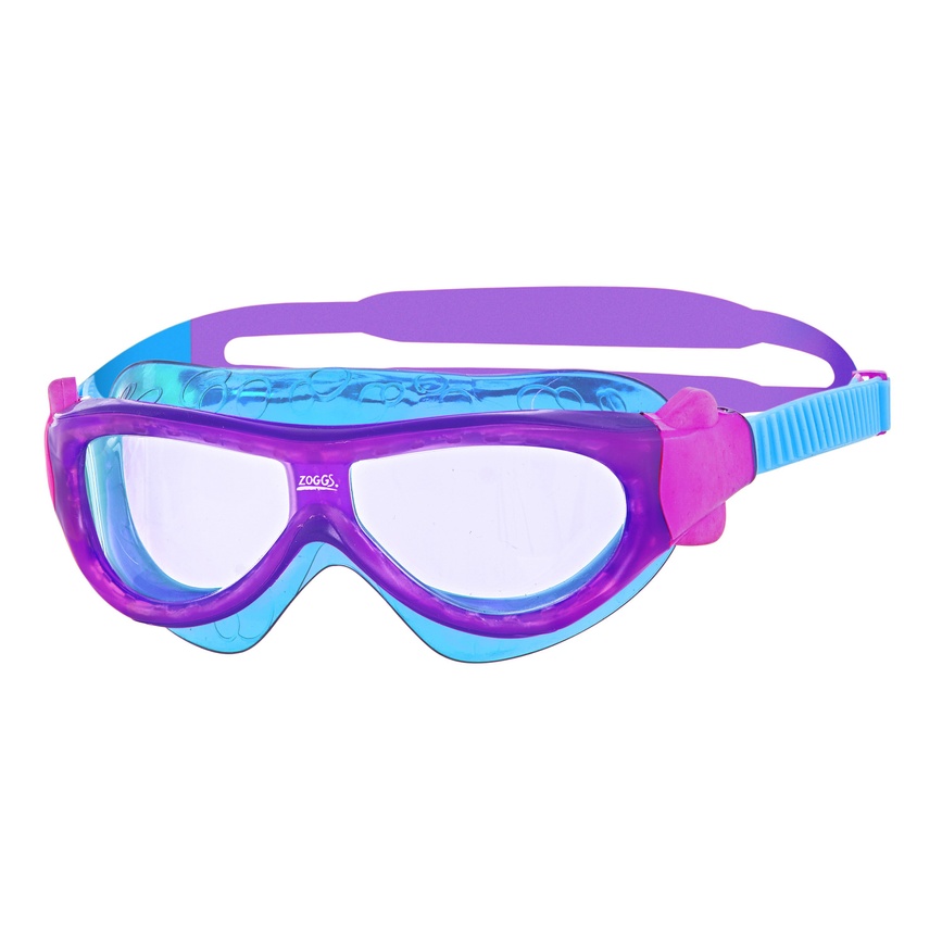 Очки для плавания Phantom Kids Mask Clear/T.Purple, ZOGGS