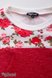 Свитшоты, худи Cвитшот для беременности и кормления RIDA WARM бордовый меланж + принт розы, Юла Мама Фото №2