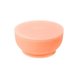 Посуд для дітей Миска силіконова з кришкою Coral, помаранчевий, Olababy Фото №1