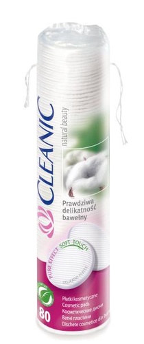 Ватные диски Ватные диски Pure Effect 80 шт, CLEANIC