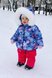 Детские зимние комплекты и костюмы Костюм зимний Снежинка, ультрамарин, Модный карапуз Фото №3