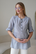 Блузы, рубашки Блуза рубашка для беременных и кормящих мам 4317737, серая, To be Фото №2