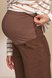 Брюки для беременных и кормящих мам Брюки МОМ для беременных LONE, кофе, Юла Мама Фото №8
