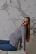Лонгсливы Гольф Gloria для беременных и кормящих, серый, Dizhimama Фото №7