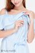 Блузы, рубашки Стильная блузка для беременных и кормящих BRENDA, светло-голубой, Юла мама Фото №2