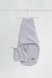 Пелюшки-кокони Євро пелюшка на липучках + шапочка сірий меланж з нашивкою, ТМ MagBaby Фото №1