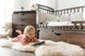 Ліжечка Дитяче ліжко TRANSFORMER з маятником і ящиком горіхова, Дитячий сон Фото №14