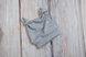Пелюшки-кокони Євро пелюшка на липучках + шапочка сірий меланж з нашивкою, ТМ MagBaby Фото №4