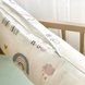 Бортики в кроватку Защитный бортик-валик с рисунком (Радуга), мятного цвета, ТМ Маленькая соня Фото №10