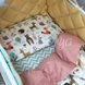 Постільна білизна Комплект постільної білизни в ліжечко Baby Mix Лісові звірі, 6 елементів, Маленька Соня Фото №6