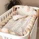 Постелька Комплект постельного белья, дизайн "Звездочки", бежевого цвета, ТМ Baby Chic Фото №5