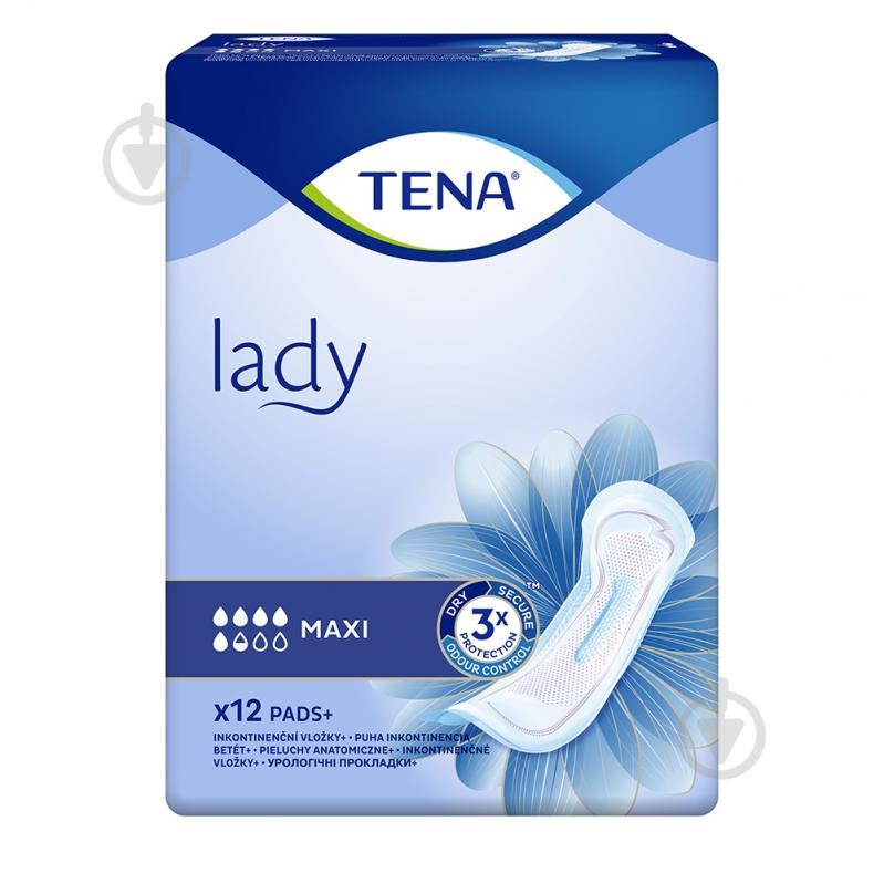 Послеродовые и урологические прокладки Урологические прокладки Tena Lady Maxi 12 шт, Tena