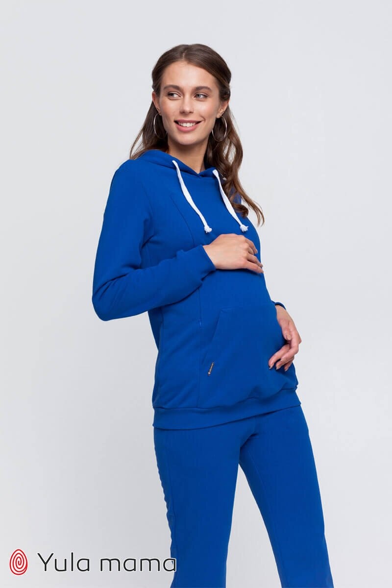 Спортивные костюмы Костюм для беременных и кормящих мам ALLEGRO, синий, Юла мама