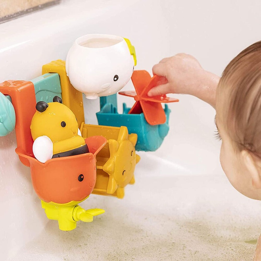 Іграшки для купання Ігровий набір для ванної кімнати Веселий дощик S2, Battat