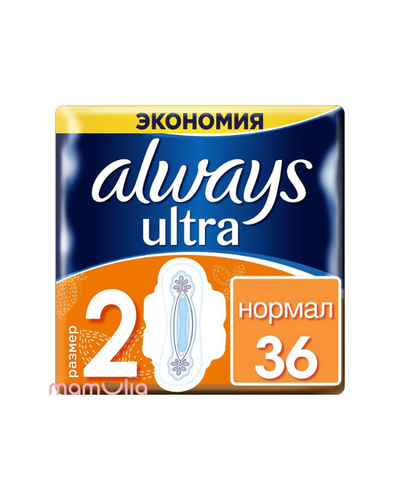 Гигиенические прокладки Гигиенические прокладки Ultra Normal Plus Quatro, 36шт, Always
