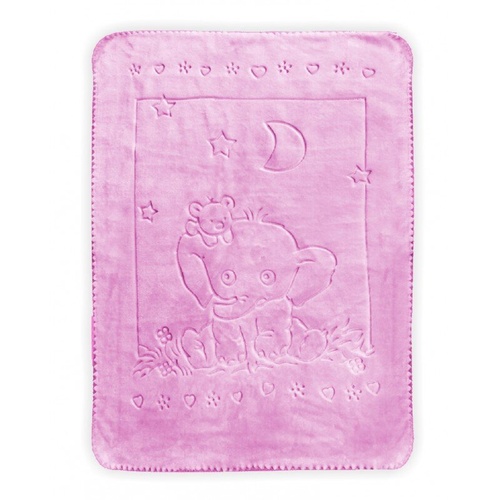 Одеяла и пледы Детский плед розовый TG-6159 pink, Baby Mix