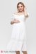 Плаття на кожен день Сукня для вагітних і годуючих мам BLANCHE, молочний, Юла мама Фото №1
