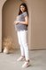 Брюки для беременных и кормящих мам Брюки для беременных 1172733-7, белый, To be Фото №4