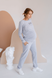 Спортивные костюмы Спортивный костюм для беременных и кормящих мам 4205114-72, серый меланж, To be Фото №7