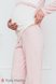 Піжами, домашні костюми Піжама для вагітних і годуючих мам Milena, рожевий меланж, Юла Мама Фото №4