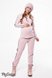 Спортивные костюмы Теплый костюм для беременных и кормящих мам RYAN, пудра, Юла мама Фото №1