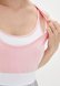 Ночнушки для кормления Ночная сорочка для беременных и кормящих SELA, серый меланж с розовым, Юла Мама Фото №2