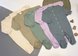 Человечки нательные Комбинезон для новорожденных на байке, интерлок, бежевый, Little Angel Фото №2