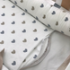 Коконы для новорожденных Кокон Baby Design Сердечки серо-бежевые, Маленькая соня Фото №4