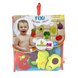 Іграшки в ванну Набір іграшок для купання FIXI Веселі овочі + Ігрове поле, KINDERENOK Фото №1