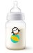 Пляшечки Пляшечка для годування Anti-Colic Пінгвін, від 1 міс+, 260мл, 1 шт, SCF821 / 13, Avent Фото №1