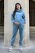 Спортивные костюмы Спортивный костюм для беременных и кормящих мам, голубой, ТМ Dianora Фото №1
