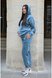 Спортивные костюмы Спортивный костюм для беременных и кормящих мам, голубой, ТМ Dianora Фото №3