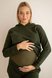Спортивные костюмы Спортивный костюм для беременных и кормящих мам, хаки, To be Фото №5