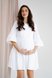 Платья на каждый день Платье для беременных и кормящих мам 4250747 белое, To be Фото №1