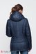 Куртки для вагітних Демісезонна куртка для вагітних Floyd, темно-синя з блакитним, Юла Мама Фото №5