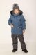 Куртки и пальто Куртка парка зимняя детская, деним, Модный карапуз Фото №3