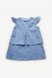 Дитячі плаття Сукня літня для дівчаток 1-4 років, блакитна в дрібні квіточки, Модний карапуз Фото №4