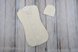 Пелюшки-кокони Євро пелюшка на блискавці+ шапочка, Ангорова, 0-3 міс,молочна, MagBaby Фото №2